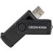 GREEN HOUSE GH-CRMU3A-BK SDXC�б�USH-1 SD/ microSD USB3.0�����ɥ꡼��