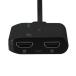 ELECOM VSP-HD4K120BK HDMI���z��/ 4K30Hz�Ή�/ 1����(HDMI)+2�o��(HDMI)/ �u���b�N �֘A�摜2