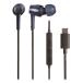  Audio Technica ATH-CKD30C BL USB Type-C для слуховай аппарат голубой Mike имеется проводной 1.2m kana ru type tere Work...