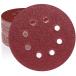 HWXINIE �f�B�X�N�y�[�p�[ 125mm #120�� �����_���T���_�[ �y�[�p�[ 8�� �ی^ �T���f�B���O�f�B�X�N �}�W�b�N��,�d���T���_�[�p�T���h�y�[�p�[�i50��