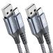 USB Type C �P�[�u���y2M/2�{�Z�b�g�zSweguard USB-C &amp; USB-A 3.1A USB C �P�[�u���yQC3.0�Ή� �}���[�d�z �^�C�vc �[�d iPhone17 16/iPhone 15 Pro