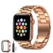 [YOFITAR] for Apple Watch �o���h �ی�P�[�X�t�� �X�e�����X�� �A�b�v���E�H�b�` �����x���g series 11/10 46mm�Ή� iWatch �o���h Apple Watch�A