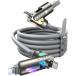 LISEN �炢�Ƃɂ񂭂��[�Ԃ�y1M, �ő�240W�z�}���`�[�d�P�[�u��4in1 �t�̃V���R�[��, �炢�Ƃɂ񂭂��[�Ԃ� �^�C�vc �}���[�d 480Mbps �f�[�^�]��,