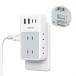 �d���^�b�v usb�t�� �R���Z���g�^�b�v ���K�[�h 6��AC�� 4USB�|�[�g�i2��Type-C�|�[�g�j TESSAN PD20W USB�[�d�� l�� �c�^ �������� �R���Z���g �^�R