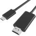 USB C HDMI кабель 4K@60Hz видео выход Type-C HDMI изменение кабель зеркало кольцо установка не необходимо Thunderbolt 3/4 соответствует MacBook Pro Air/iPad Pro/iPhone 16