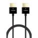  Elecom HDMI кабель первоклассный высокая скорость <Ver1.4> 50cm super тонкий 4K*2K HIGH SPEED with ET