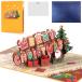 WD&amp;CD �N���X�}�X�J�[�h ���� 3D Merry Christmas �|�b�v�A�b�v �O���[�f�B���O�J�[�h �N���X�}�X���b�Z�[�W�J�[�h ��