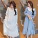  неглиже весна лето осень . неглиже белый One-piece flair гонки неглиже длинный длина длинный рукав неглиже пижама женский взрослый симпатичный Корея способ стиль новый продукт 