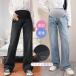  материнство Denim брюки материнство соответствует широкий брюки Denim материнство регулировка возможно брюки материнство брюки весна осень весна лето осень-зима 10 минут длина 