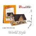3D цельный сборка мозаика World Style Германия Via отверстие Country house Glo  surrey 