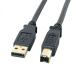 USB2.0�P�[�u�� �u���b�N 2m A-B�R�l�N�^ �v�����^�[ �X�L���i �ڑ��p