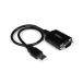 StarTech.com USB-RS232C�V���A���ϊ��P�[�u�� 30cm �u���b�N ICUSB232PRO 1�{
