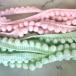 1 ярд pompon отделка лента лезвие 10mm ширина / пастель 