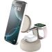 belkin WIZ040dqSD UltraCharge Pro Qi2 25W 3-in-1 �}�O�l�b�g���[�d�h�b�N �T���h
