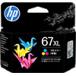 3YM58AA#JPN HP 67XL �C���N�J�[�g���b�W �J���[