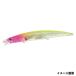 DUO ルアー テリフ DC-12 タイプ 1 クリアピンクヘッドチャート
