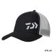  Daiwa колпак DC-6624 3D Logo половина сетчатая кепка свободный черный 