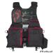  Daiwa спасательный жилет DF-6224 float игра лучший свободный черный красный 
