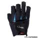  Gamakatsu перчатка L go рукоятка перчатка (5шт.@ порез / половина Short ) M черный (a тонн da-) GM7296