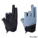 [ товар ограничен ] Shimano перчатка Basic перчатка 3 M голубой GL-008V 3шт.@ порез [.. пачка ]
