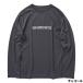 [ товар ограничен ] Shimano одежда dry Logo футболка длинный рукав M уголь SH-011X