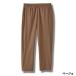  одежда свободный узел стрейч вентиляция длинные брюки 3L бежевый Y2478