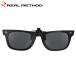  polarized glasses real mesodo clip-on polarized light sunglasses we Lynn ton 1 type gray TG-4326[.. packet ]
