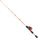 [ товар ограничен ] удочка комплект Smile sip дыра рыбалка комплект 90cm красный Tetra стержень катушка bait reel есть удочка 