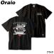  одежда Oraio( Ora Io ) Bick футболка задний SH XL черный [.. пачка ]