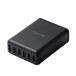 쥳 MPA-ACD03BK ޡȥե󡦥֥å  6ݡ AC Ŵ USB-A ޤ ޥ  Ÿ֥