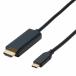  Elecom CAC-CHDMI10BK2 USB Type-C - HDMI изменение кабель ( USB-C штекер to HDMI штекер ) 1m 4K 60Hz модель C порт установка оборудование разнообразные 