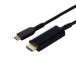  Elecom MPA-CHDMIS10BK2 USB Type-C изменение кабель 1m TypeC to HDMI 4K(3840×2160px)/60Hz высокая прочность многофункциональный дисплей 