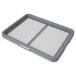 petio с одной стороны . удобно собака tray широкий серый 