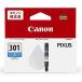 CANON 5128C001 Canon чернила бак BCI-301 C канцелярские принадлежности чернильный картридж оригинальный Canon оригинальный чернила стандарт емкость копировальная бумага 