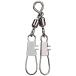 NT вертлюг (N.T.SWIVEL) P входить осьминог вертлюг чёрный L R30
