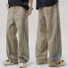  брюки-карго покрытие длинные брюки мужской ходить на работу посещение школы American Casual весна лето casual zonchi- хлопок 100% большой размер Vintage распорка одноцветный брюки body type 