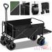  уличный Wagon выдерживаемая нагрузка 200KG тележка для багажа передвижная корзинка кемпинг Cart zonchi- длинный предмет соответствует удален возможность шина большой шина тормоз имеется складной 