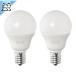IKEA - �C�P�A - SOLHETTA -�\�[���w�b�^- LED�d�� E17 440���[���� ���` �I�p�[���z���C�g 2 �s�[�X (005.839.79)