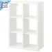 IKEA - Ikea - KALLAX -ka Lux - открытый полка единица белый 77x112 cm (006.289.30)