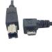 JSER левый направление L type микро USB OTG стандарт модель B принтер сканер жесткий диск кабель 60cm