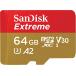 SanDisk ( ǥ ) 64GB Extreme microSDXC SDSQXA2-064G-GN6MA  ѥå 
