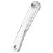 V geby bicycle crank arm left side single chain crank arm aluminium alloy all-purpose 170mm bicycle exchange ( angle hole - silver )