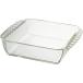 HARIO( HARIO ) heat-resisting glass made square plate 1300mL BUONO kitchen gratin plate made in Japan clear HKOZ-130-BK