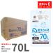  мусорный пакет 70L прозрачный 10 листов ×40 шт. x1 кейс ( 400 листов ) 0.040mm толщина 1 шт. на 265 иен LLDPE материалы полиэтиленовый пакет винил пакет LA-73