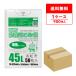  Hamamatsu город указание мусорный пакет для бытового использования 45L больше количество модель половина прозрачный 65x80cm 0.020mm толщина 50 листов x18 шт. SHM-50 солнечный both pra Tec 
