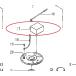  Tsurumi завод строительные работы для дренажный насос LB-250/480/LSR2.4 для детали конденсатор (17)[801076000039]