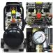 �G�A�[�R���v���b�T�[ 100V �I�C���� 25L ���^ �߈��͎�����~�@�\ �G�A�[�c�[�� �H�� �Ɩ��p �ƒ�p �R���Z���g �� �É� �֘A�摜2