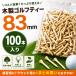 �S���t�e�B�[ �E�b�h �S���t �ؐ� �E�b�h�e�B�[ 100�{�Z�b�g 83mm �����O�e�B�[ �V���[�g�e�B�[ �e�B�[�A�b�v