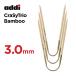  спицы 3.0mm 24cm×3шт.@ Adi addik Lazy Trio bamboo Short CraSy Trio Bamboo