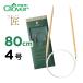  колесо игла S 80cm Takumi 4 номер 3.3mmk осел -Clover Magic петля спицы 